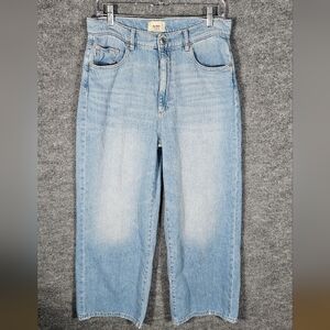 DL1961 Women's Hepburn Wide Leg 27" Sky Blue